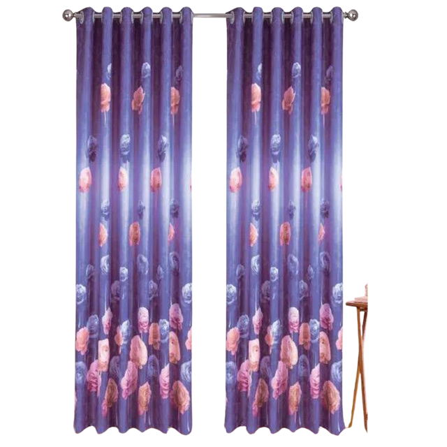 Poza produs Draperie FLORA Albastru, Perpetuum | 140 x 245 cm