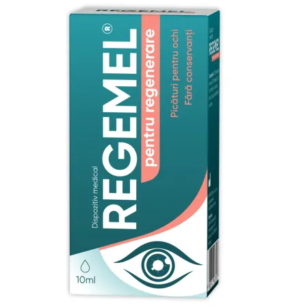 Poza produs Picaturi pentru ochi Regemel, Zdrovit | 10  ml