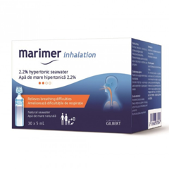 Marimer Inhalatii 2.2% apa de mare hipertonica 5 ml, Gilbert Sodimed | 30 doze