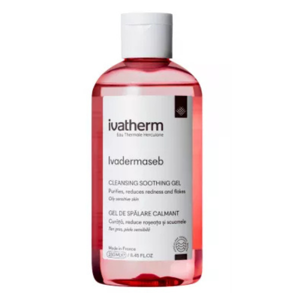Poza produs IVATHERM IVADERMASEB GEL DE SPALARE CALMANT 250ML
