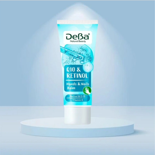 Poza produs Balsam de maini DEBA NATURAL BEAUTY Retinol si Q10, Rubella | 75 ml
