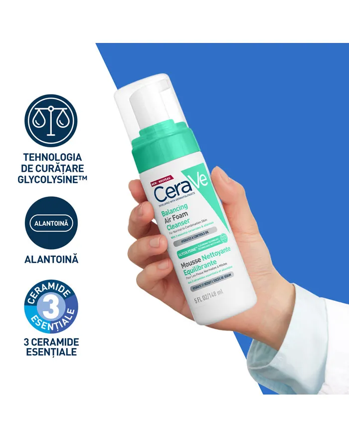 Poza produs SPUMA DE CURATARE TEN NORMAL-MIXT 148ML