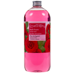 Spuma de baie Trandafir si Aloe Vera Naturaphy, Blux | 1 l