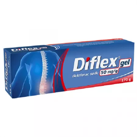 Poza produs DIFLEX 50 MG/G X 170G