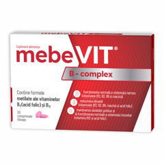 MebeVit B-Complex, Zdrovit | 30 comprimate