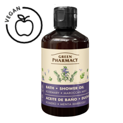 Ulei de baie si dus Rozmarin si Menta Marocana, Green Pharmacy | 250 ml