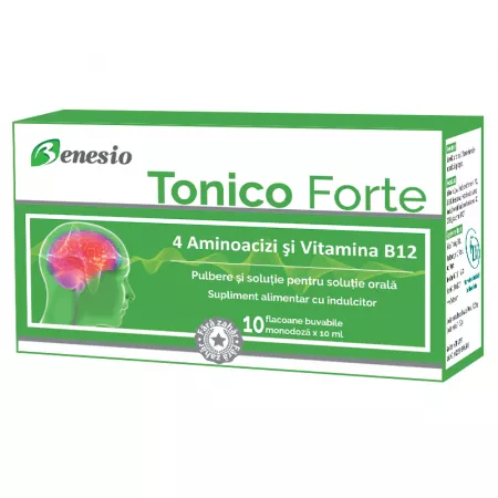 Poza produs Tonico Forte Benesio, Naturalis | 10 flacoane buvabile x 10 ml