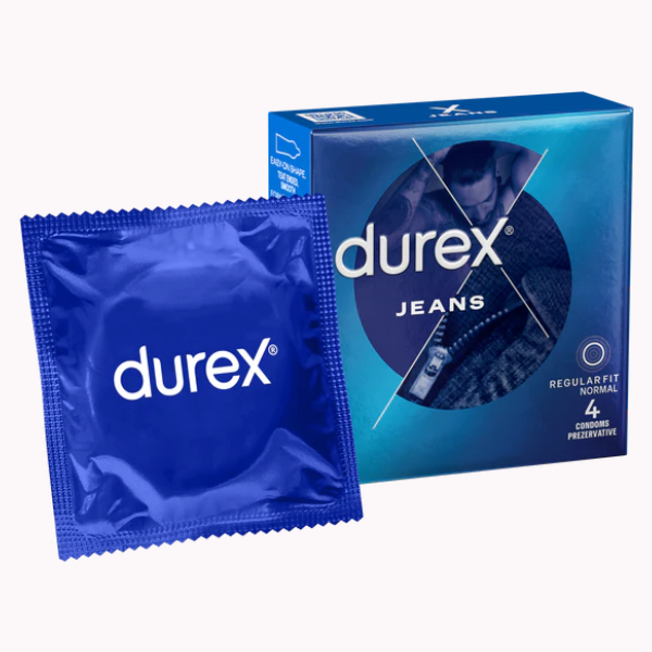 Poza produs Prezervative Durex Jeans, Reckitt Benckiser | 4 buc