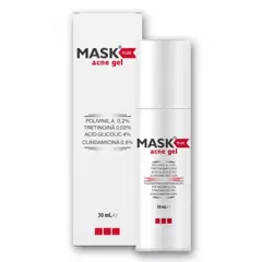 Gel tratament pentru acneea inflamatorie Mask Plus Acne Gel, Meditrina Pharmaceuticals | 30 ml