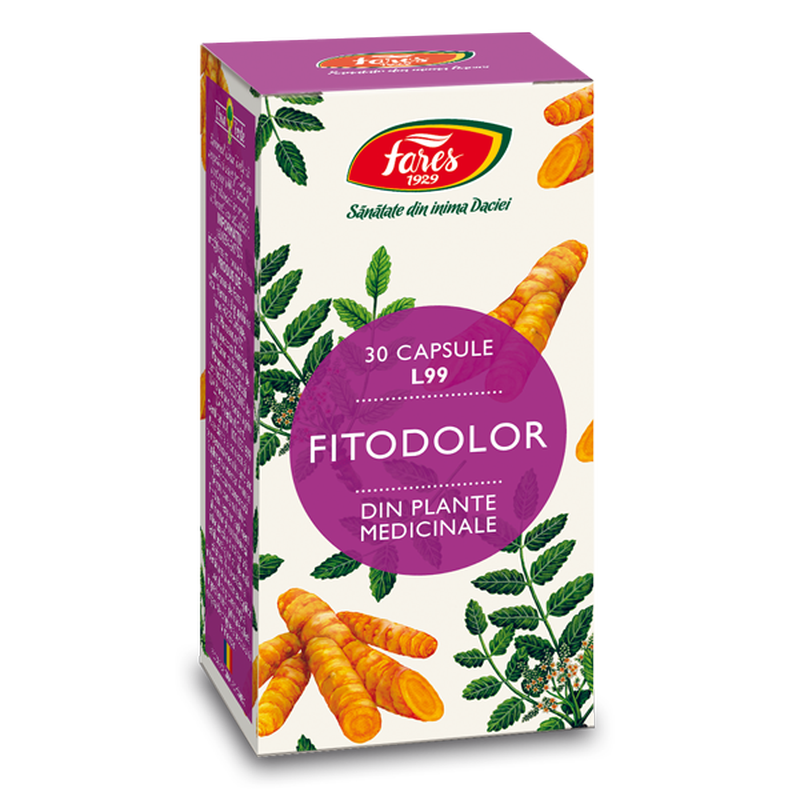 Poza produs Fitodolor, L99, Fares | 30 capsule