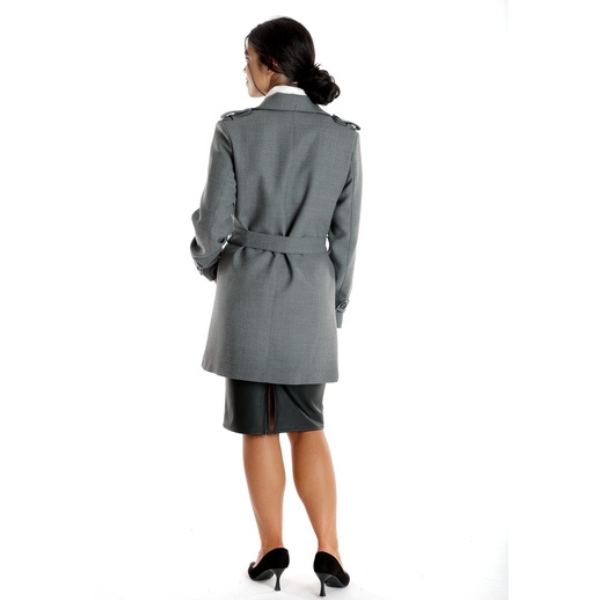 Poza produs Trenci dama DI23T10G gri, Dress to Impress | marimea 46
