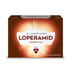 Loperamid 2mg, Laropharm | 10 capsule