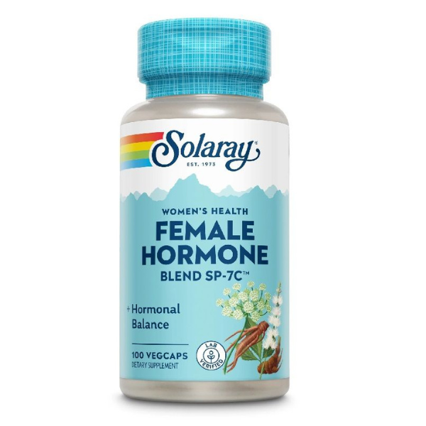 Solaray Female Hormone Blend, Secom | 100 capsule — poza produs 3/3