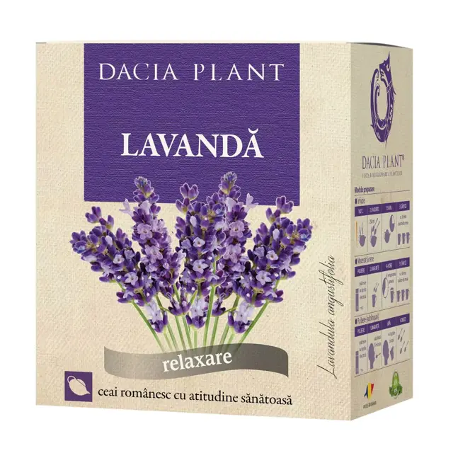 Poza produs Ceai Lavanda, Dacia Plant | 50 g