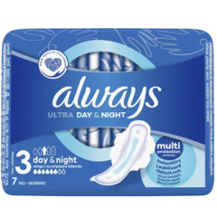 Absorbante Always Ultra Day&Night, P&G | 7 bucati