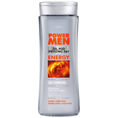 Sampon si gel de dus 3 in 1 Power Men Energy, Joanna | 300 ml