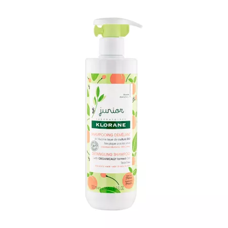 Poza produs Sampon pentru descurcarea parului Klorane Junior piersica, Pierre Fabre | 500 ml