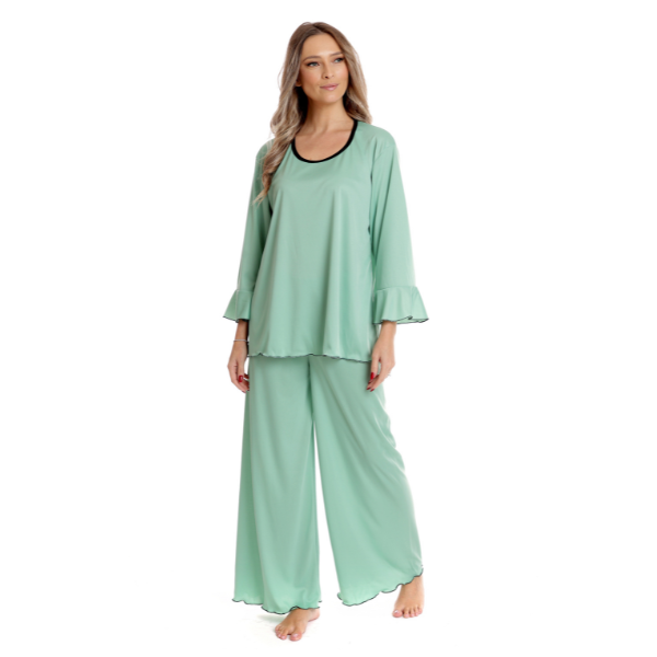 Pijama dama AI2510 vernil, Andana | marimea M — poza produs 1/3