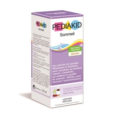 Sirop cu gust de cirese pentru somn Sommeils Pediakid, Laboratoires Ineldea | 125 ml