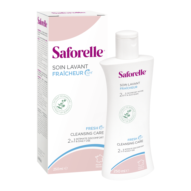 Poza produs Gel igiena intima si corporals Fresh Saforelle, Biocodex | 250 ml
