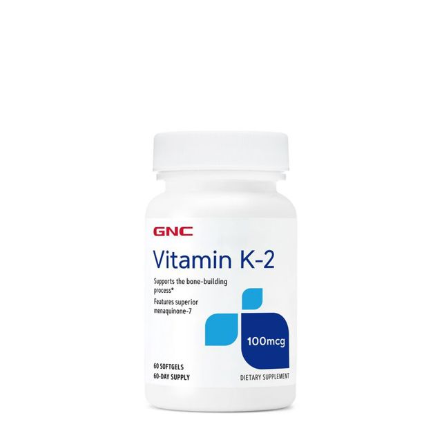 Poza produs GNC Vitamina K2 100 mcg | 60 capsule