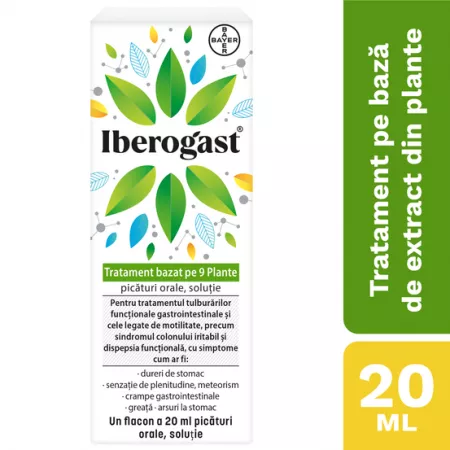 Poza produs Iberogast picaturi orale, Bayer | 20 ml