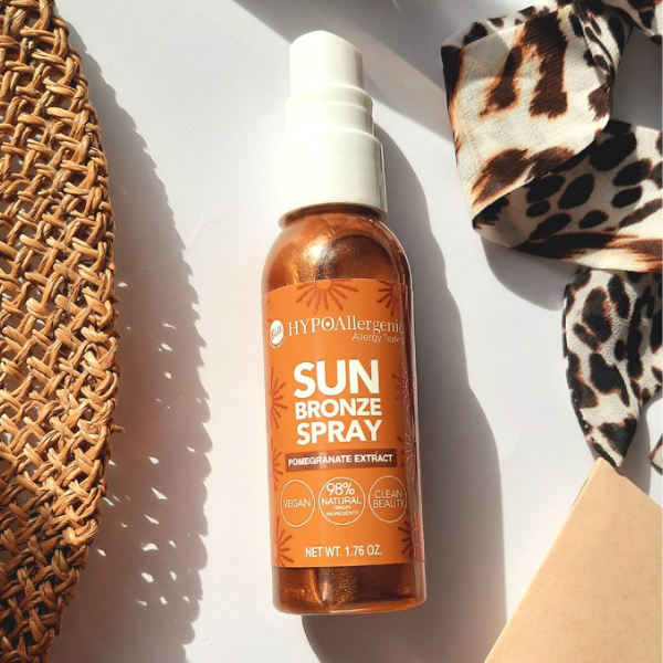 Poza produs Spray hipoalergenic cu efect bronzat si iluminator, Bell | 30 g
