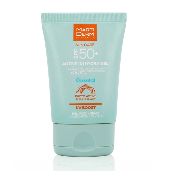 Poza produs Gel facial hidratant protectie solara SPF50+ Active D Sun Care, Martiderm | 50 ml