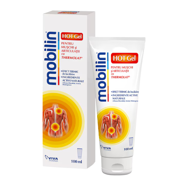 Poza produs MOBILIN HOT GEL PENTRU MUSCHI SI ARTICULATII 100ML