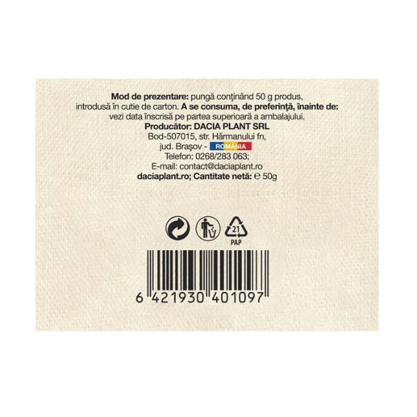 Poza produs Ceai Crusin, Dacia Plant | 50 g
