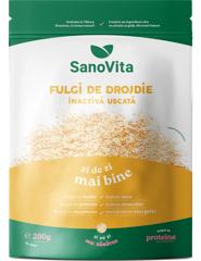 Fulgi de drojdie uscata inactiva, SanoVita | 200 g