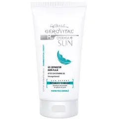 Gel reparator dupa plaja H3 Derma+ Sun, Gerovital , Farmec | 150 ml