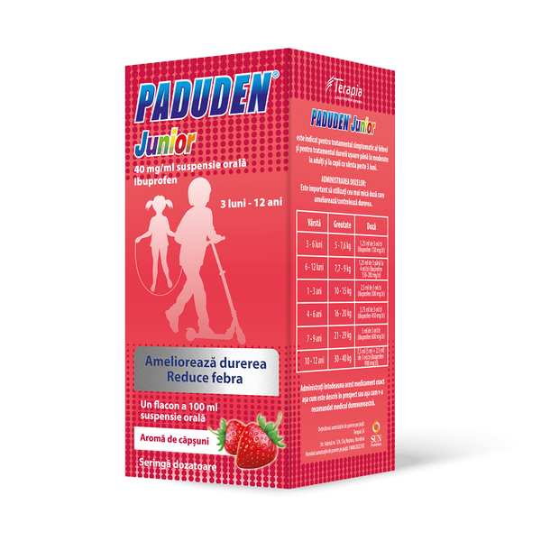 Poza produs Paduden Junior, Terapia, 40 mg/ml | 100 ml