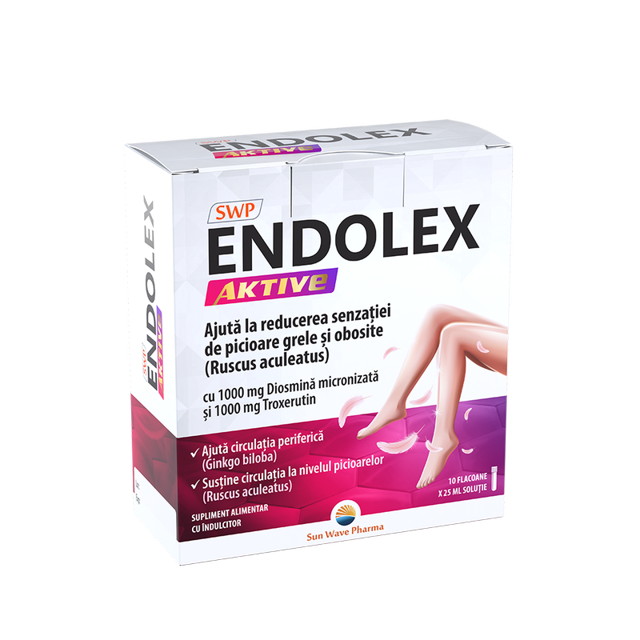 Poza produs Endolex Aktive, Sun Wave Pharma | 10 flacoane