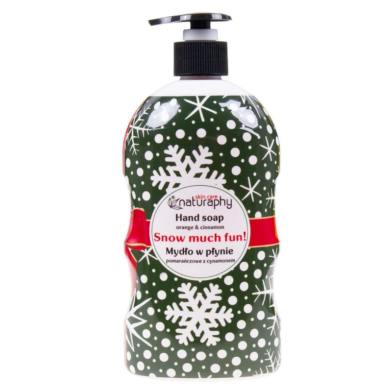 Poza produs Sapun lichid cu Portocala si Scortisoara Naturaphy Winter, Blux | 650 ml