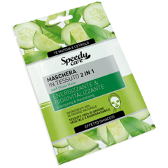 Masca servetel 2 in 1 Energizanta si Revitalizanta Speedy Care, O-PAC | 1 buc