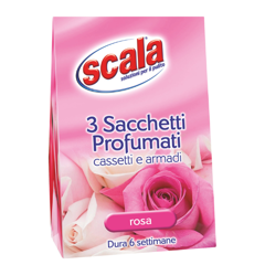 Pliculete parfumate trandafir, Scala | 3 x 7 g