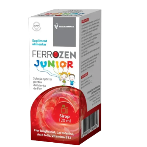 Poza produs FERROZEN JUNIOR SIROP 120ML