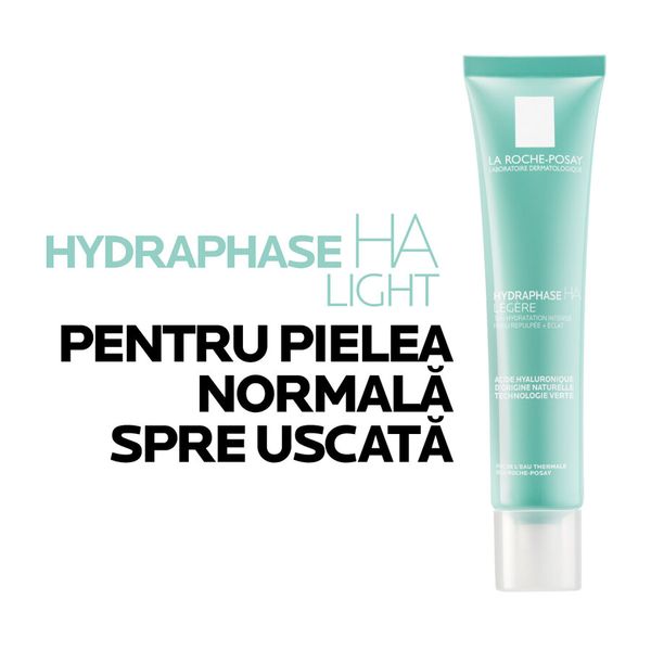 Poza produs Crema intens hidratanta Hydraphase HA Light, La Roche-Posay | 40 ml