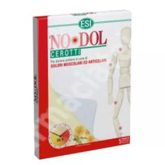 Plasturi NO-DOL Cerotti pentru dureri articulare si musculare, ESI S.P.A. | 5 plasturi