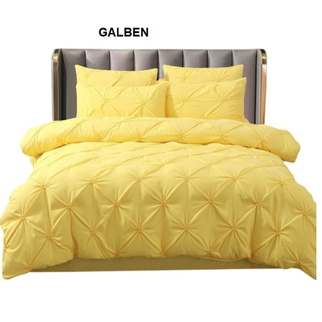 Poza produs Lenjerie de pat FINET UNI galben 230x240 cm, Ralex | 1 buc
