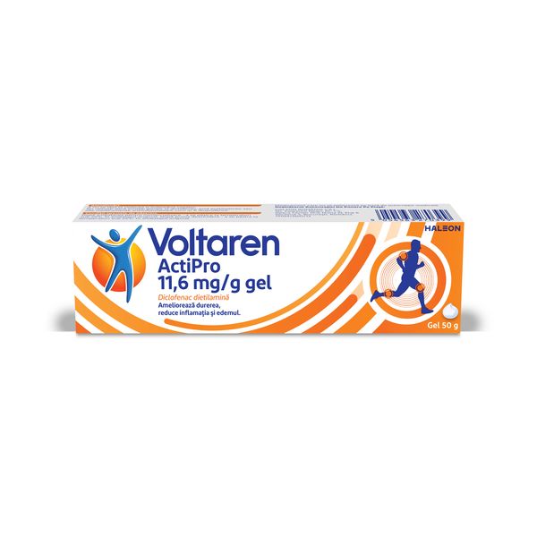 Poza produs Voltaren Actipro 11,6 mg/g, HALEON | 50 g 