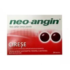 Neo-Angin fara zahar cirese, Divapharma | 24 pastile