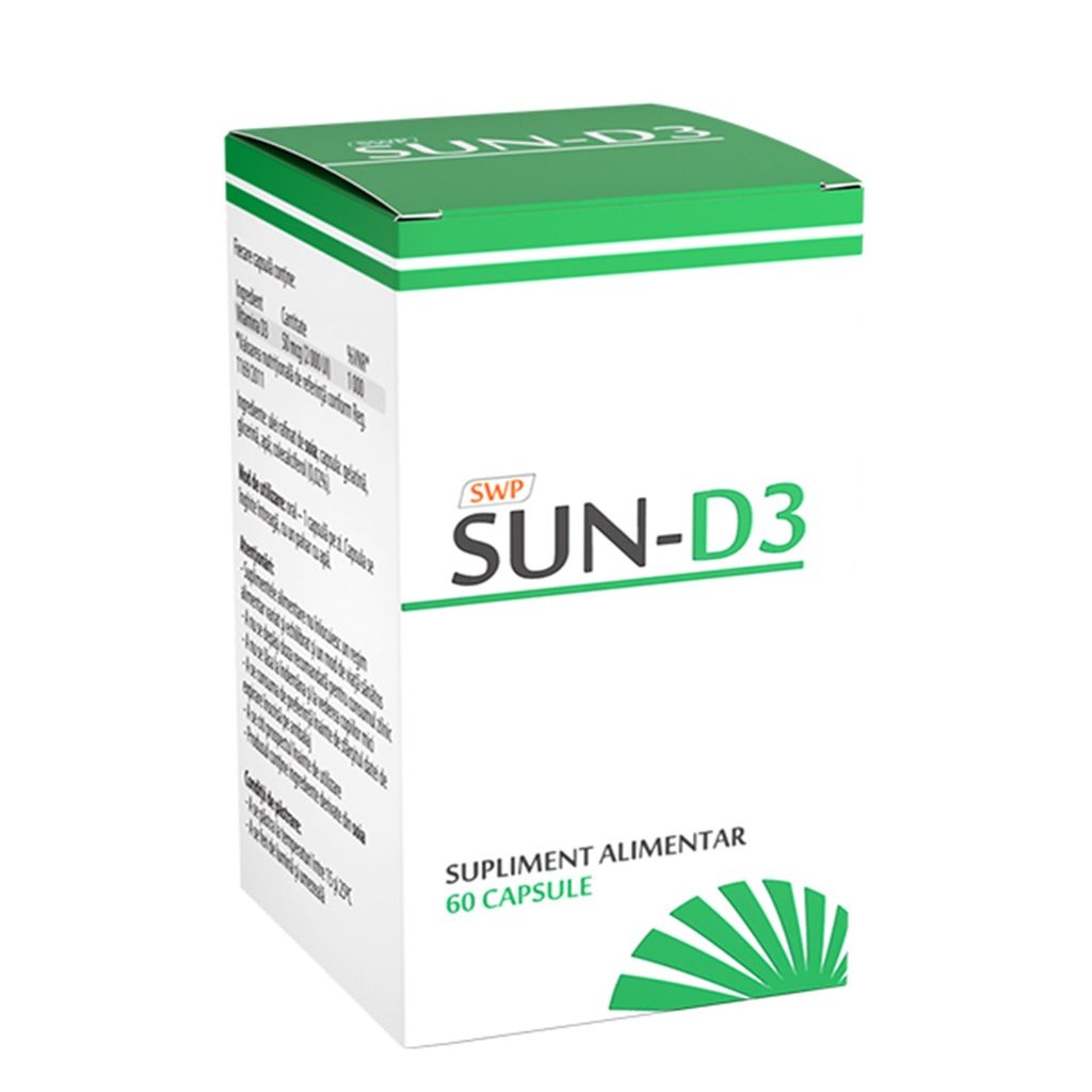 Poza produs Sun D3 | 60 capsule