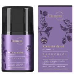 Crema anti-rid de zi cu Bakuchiol si Vitamina C Element, Green Pharmacy | 50 ml