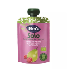 Gustare ecologica Para si Zmeura Solo 4+ luni, Hero | 100 g