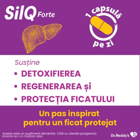 Poza produs SilQ Forte, Dr.Reddys | 15 capsule