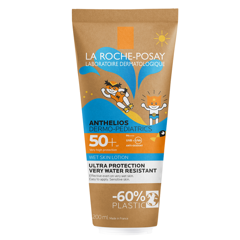 Lotiune Wet Skin cu protectie solara SPF 50+ pentru corp Anthelios Dermo-Pediatrics Eco Tube, La Roche-Posay | 200 ml