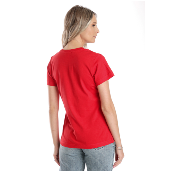 Poza produs Tricou broderie dama DV24TB05 rosu traditional, Dress to Impress | marimea S
