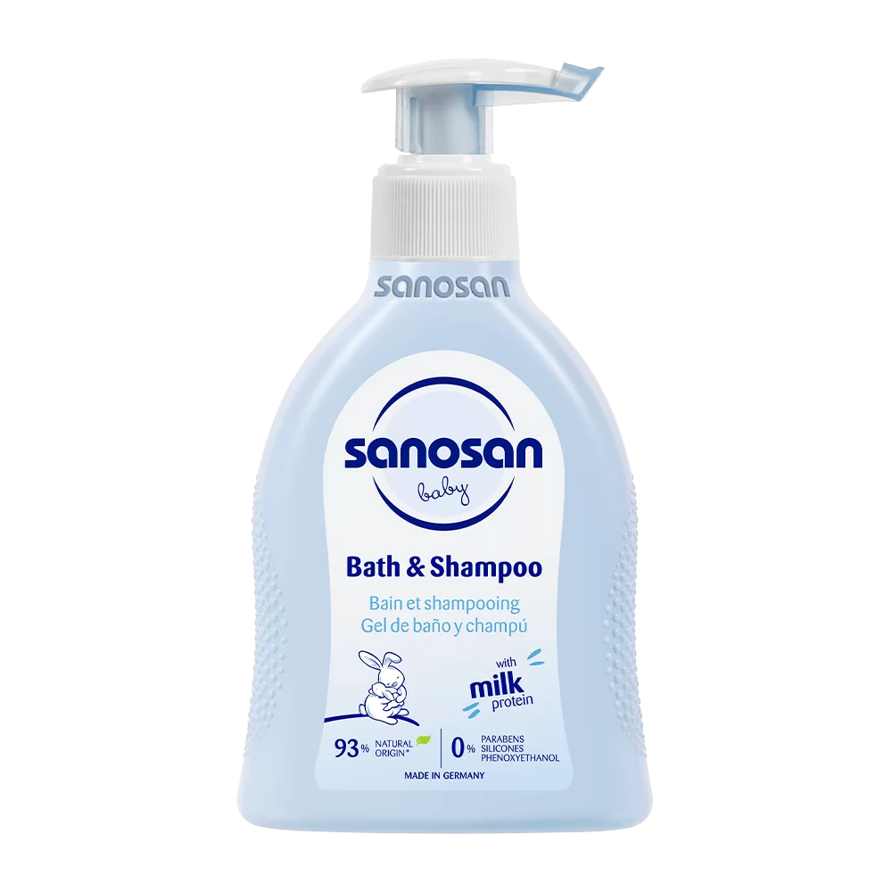 Poza produs Sampon imbaiere pentru bebelusi, Sanosan Baby | 200 ml